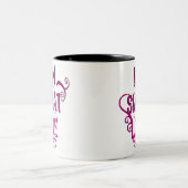 Tasse 2 Couleurs Run Sweat Love (Centre)
