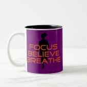 Tasse 2 Couleurs Running Orange Focus (Gauche)