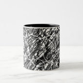 Tasse 2 Couleurs Rush of Time Art Abstrait (Centre)