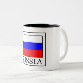 Tasse 2 Couleurs Russie (Devant droit)