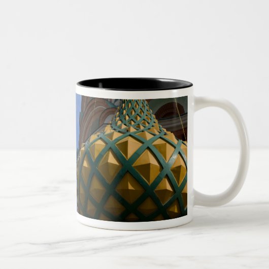 Tasse 2 Couleurs Russie, Moscou, Place Rouge. St. Basil's (Droit)