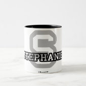 Tasse 2 Couleurs S est pour Stephanie (Centre)
