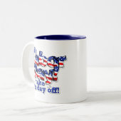 Tasse 2 Couleurs Sa Fête du travail (Devant gauche)