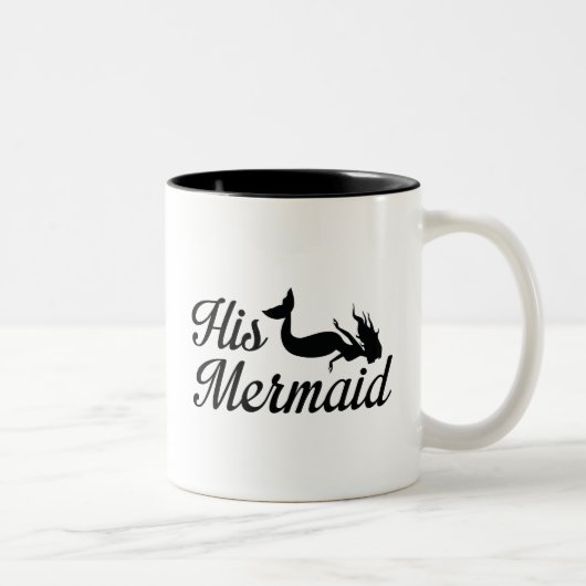 Tasse 2 Couleurs Sa sirène (Droit)