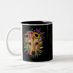 Tasse 2 Couleurs Sa Tombe Yall mignonne Poodé Automne Feuilles Auto