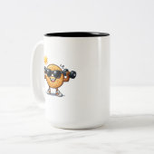 Tasse 2 Couleurs Sac à Biceps (Devant gauche)
