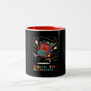 Tasse 2 Couleurs Sac à dos sautillant mignon pour la rentrée scolai