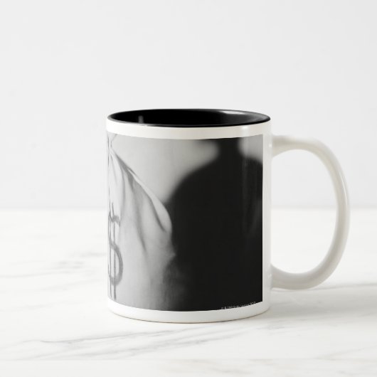 Tasse 2 Couleurs Sac d'argent (Droit)