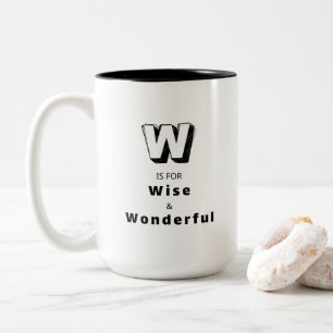 Tasse 2 Couleurs Sage et Merveilleux - Luxe Personnalisé