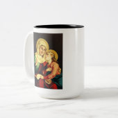 Tasse 2 Couleurs Saint Ann et Vierge Marie (Devant gauche)