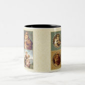 Tasse 2 Couleurs Saint Anthony de bébé Jésus de Padoue (Centre)