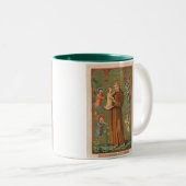 Tasse 2 Couleurs Saint Anthony de Padoue (Devant droit)