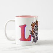 Tasse 2 Couleurs Saint-Bernard Valentin (Gauche)