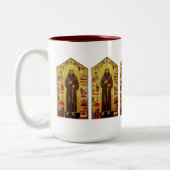 Tasse 2 Couleurs Saint Francis de la Renaissance d'Assisi (Gauche)