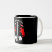 Tasse 2 Couleurs Saint George's Day (Devant droit)