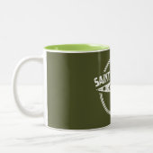 Tasse 2 Couleurs Saint Joe River Idaho Kayak (Gauche)