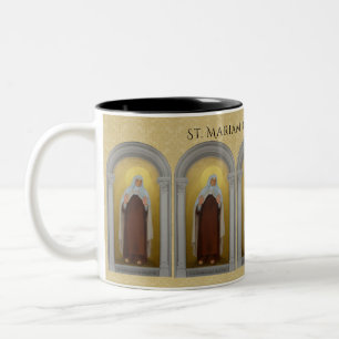 Tasse 2 Couleurs Saint-Mariam de Jésus Crucified Carmelite Nun