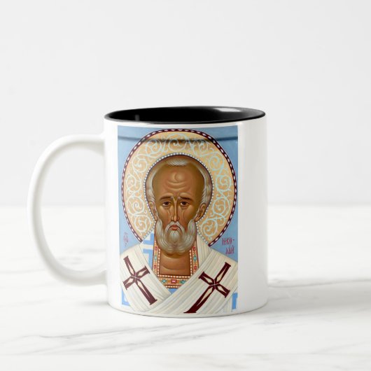 Tasse 2 Couleurs Saint Nicolas de Myra (Gauche)