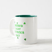 Tasse 2 Couleurs Saint Patrick (1) (Devant gauche)
