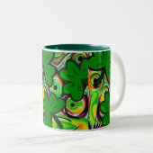 Tasse 2 Couleurs Saint Patrick's Day (Devant droit)