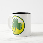 Tasse 2 Couleurs Saint Patrick's day 🍀 (Devant gauche)