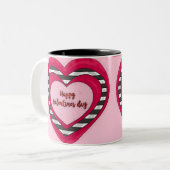 Tasse 2 Couleurs Saint Valentin (Devant gauche)