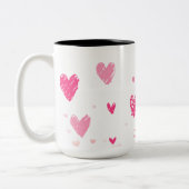 Tasse 2 Couleurs Saint-Valentin (Gauche)