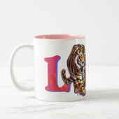 Tasse 2 Couleurs Saint Valentin de Tigre (Gauche)