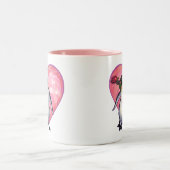 Tasse 2 Couleurs Saint-Valentin Penguin (Centre)