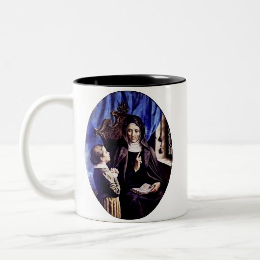 Tasse 2 Couleurs Sainte Angela Merici Vierge et fondatrice (Gauche)