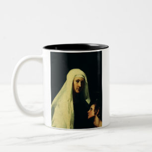 Tasse 2 Couleurs Sainte Françoise de Rome Ange Gardien Beaux-Arts