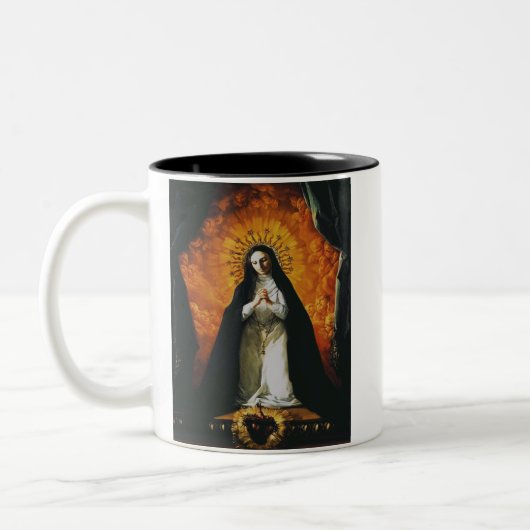Tasse 2 Couleurs Sainte Margaret Mary Alacoque (Gauche)