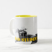 Tasse 2 Couleurs Saisie de singe (Devant gauche)