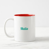 Tasse 2 Couleurs Saison Aloha Hawaiian (Gauche)