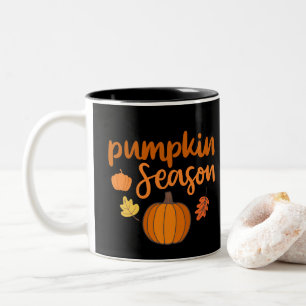 Tasse 2 Couleurs Saison citrouille automne