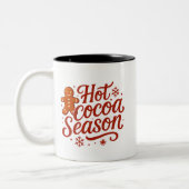 Tasse 2 Couleurs Saison du Chocolat Chaud (Gauche)