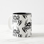 Tasse 2 Couleurs Saison Éffrayante de Ghost Go (Devant gauche)