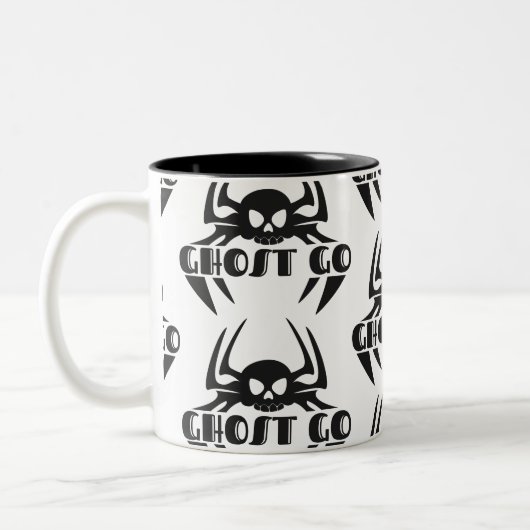 Tasse 2 Couleurs Saison Éffrayante de Ghost Go (Gauche)