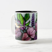 Tasse 2 Couleurs saison printanière (Devant gauche)