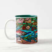 Tasse 2 Couleurs Saison saumon (Gauche)