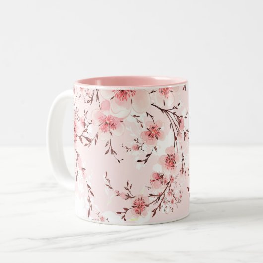 Tasse 2 Couleurs Sakura (Devant gauche)