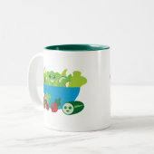 Tasse 2 Couleurs Salade (Devant gauche)
