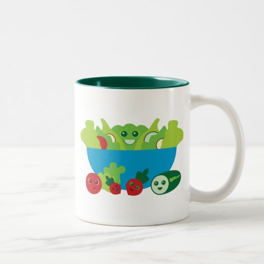 Tasse 2 Couleurs Salade (Droit)