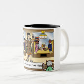 Tasse 2 Couleurs Salle De Bains Privative, Dîner Décontracté (Devant droit)