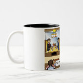 Tasse 2 Couleurs Salle De Bains Privative, Dîner Décontracté (Gauche)