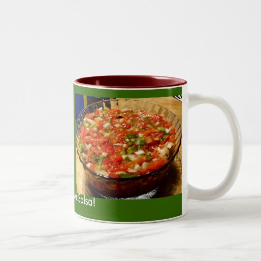Tasse 2 Couleurs Salsa Fraîche (Droit)