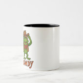Tasse 2 Couleurs Salut Grenouille (Centre)