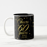 Salutations à 60 ans 60e anniversaire