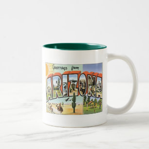 Tasse 2 Couleurs Salutations d'Arizona