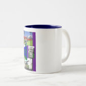 Tasse 2 Couleurs Salutations de F*cking, Autriche (Devant droit)